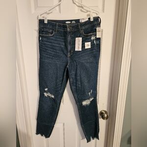 Old Navy Rockstar Super Skinny Extra High-Rise Jeans 14 NWT